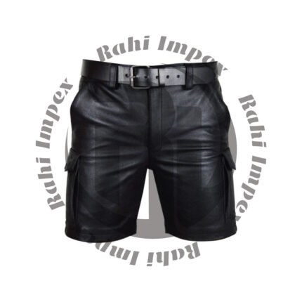 Premium Leather Shorts