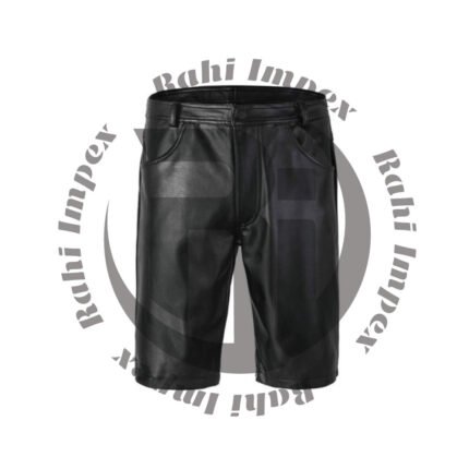 Premium Leather Shorts